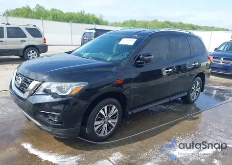 2017 Nissan Pathfinder S из США, поврежденный, VIN 5N1DR2MM9HC687775